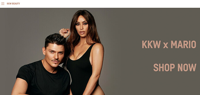 Kim Kardashian on Shopify
