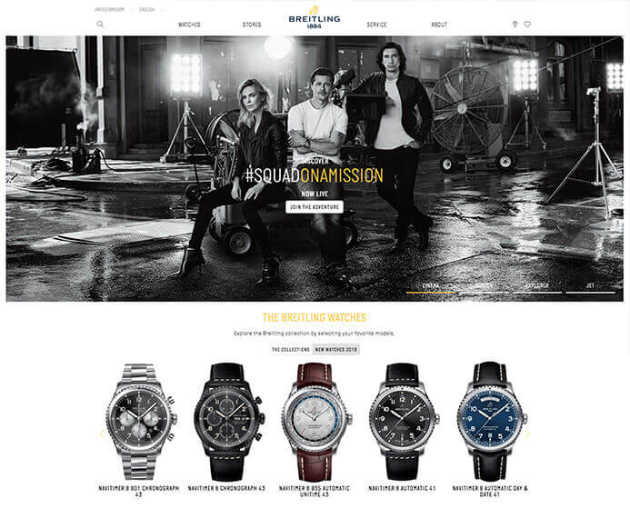 Breitling watch brand inspiration
