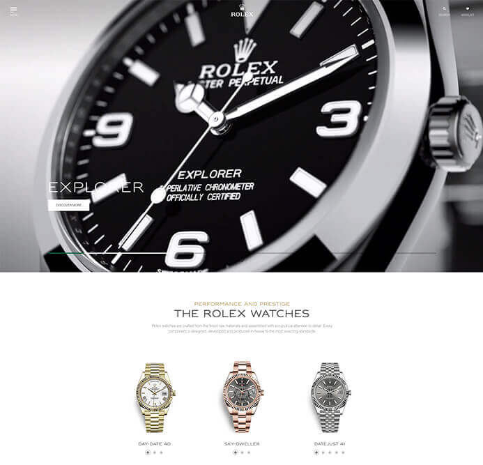 Rolex watch brand inspiration