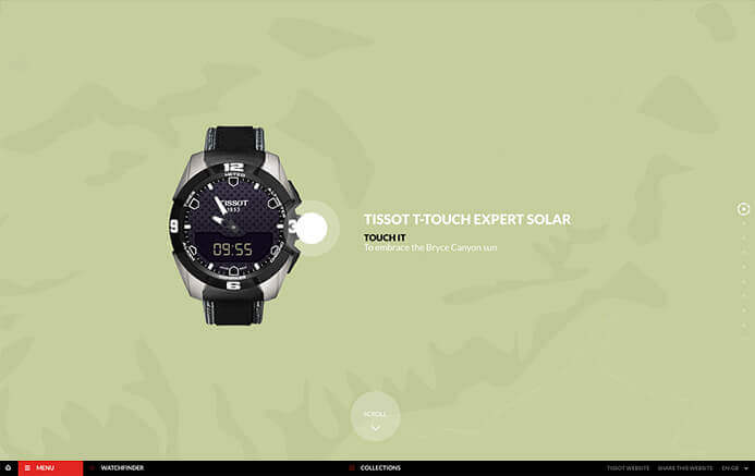 Tissot watch brand inspiration